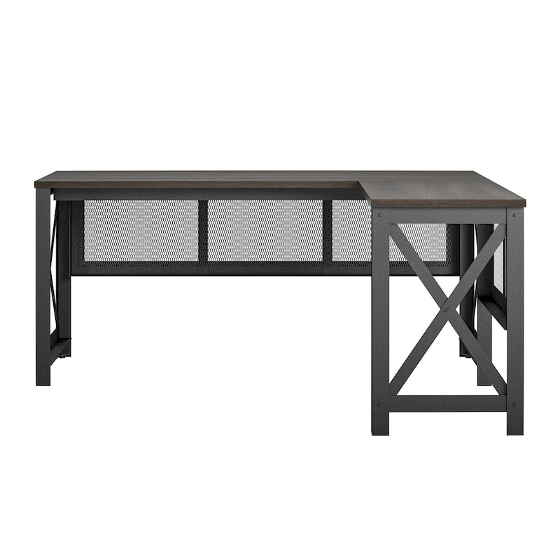 Bureau en L avec plateau relevable Leighton d'Avenue Greene