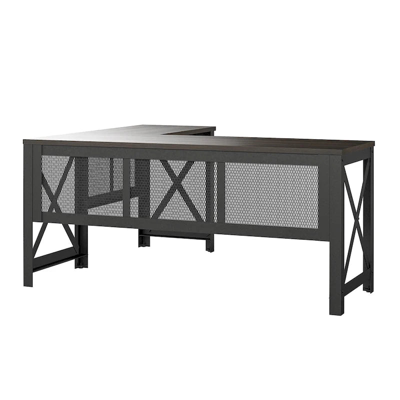 Bureau en L avec plateau relevable Leighton d'Avenue Greene