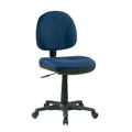 Chaise de travail sculpturale sans accoudoirs