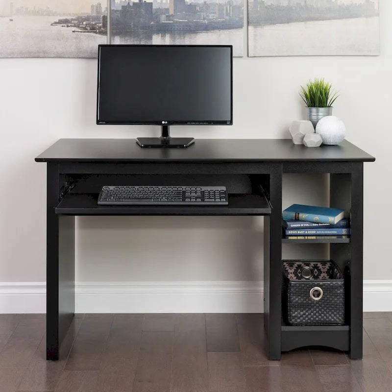 Bureau informatique noir Broadway