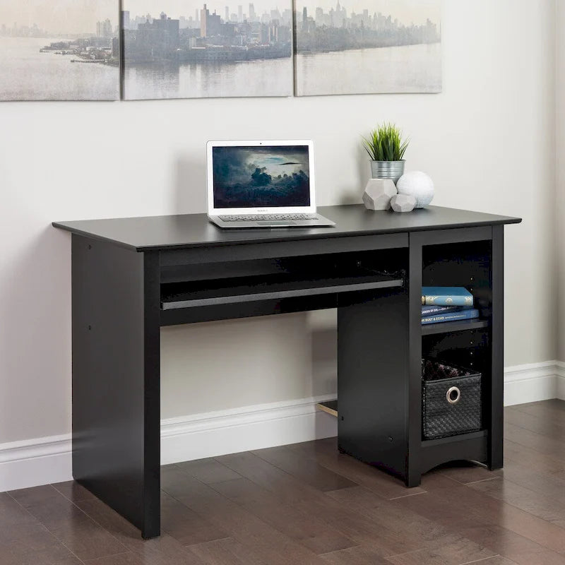 Bureau informatique noir Broadway