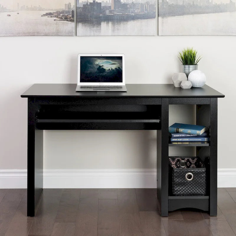 Bureau informatique noir Broadway