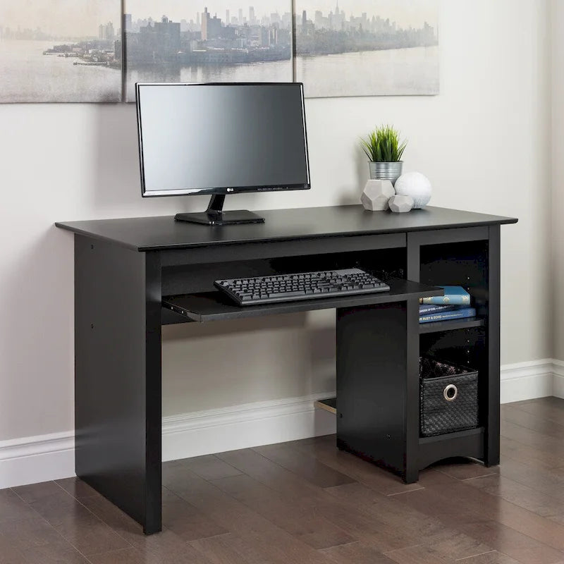 Bureau informatique noir Broadway