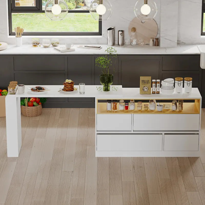 Table de maquillage de bureau Meuble multifonctionnel pour cuisine, chambre