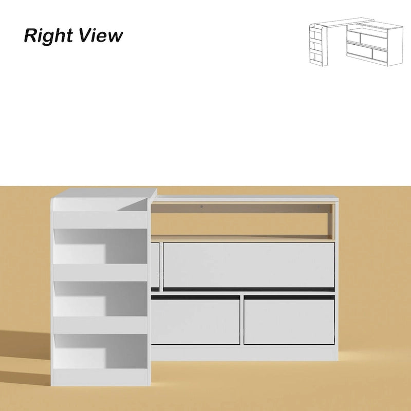 Table de maquillage de bureau Meuble multifonctionnel pour cuisine, chambre