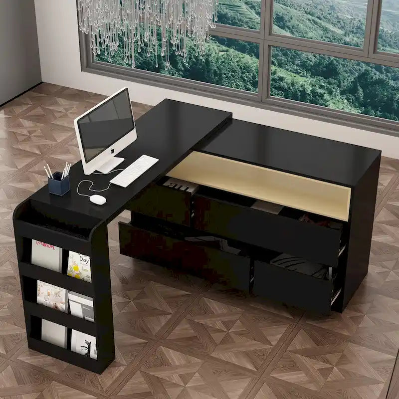Table de maquillage de bureau Meuble multifonctionnel pour cuisine, chambre