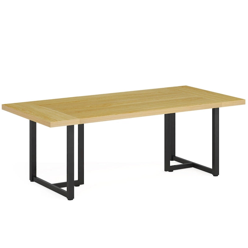 Bureau d'ordinateur exécutif de 70,8 pouces pour bureau à domicile