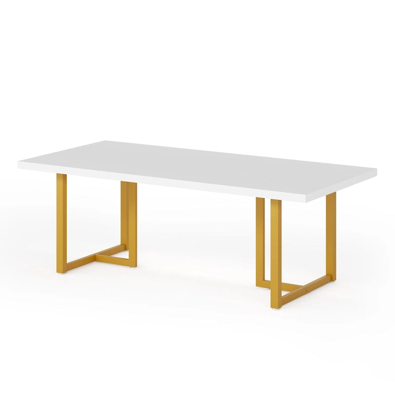 Bureau d'ordinateur exécutif de 70,8 pouces pour bureau à domicile