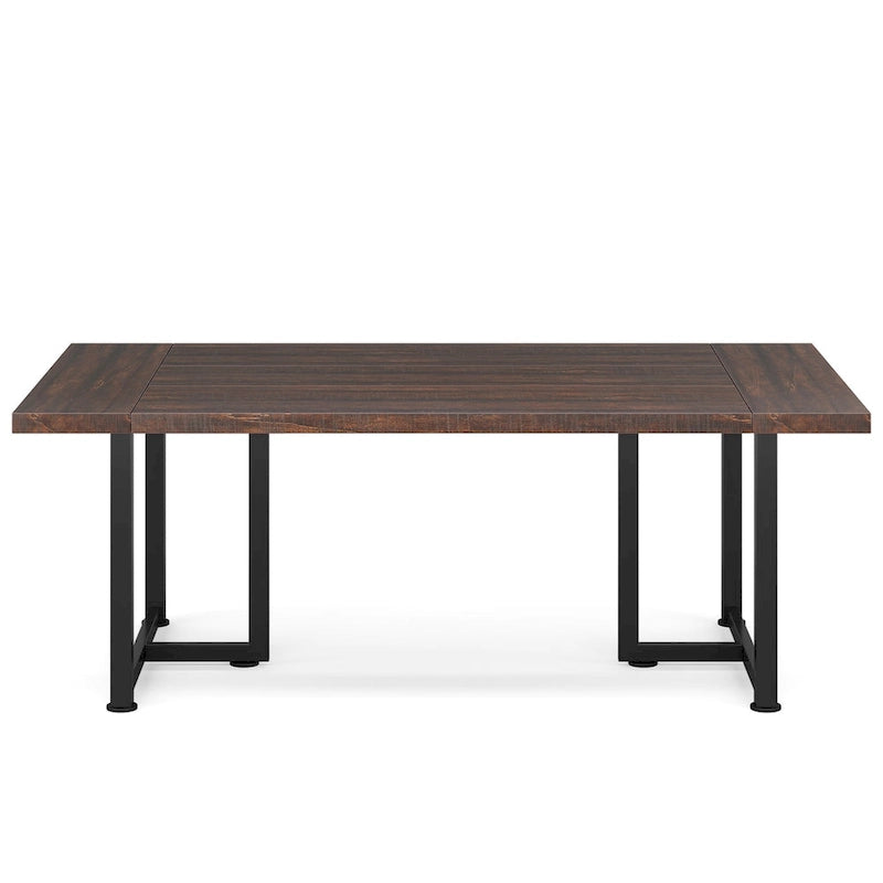 Bureau d'ordinateur exécutif de 70,8 pouces pour bureau à domicile
