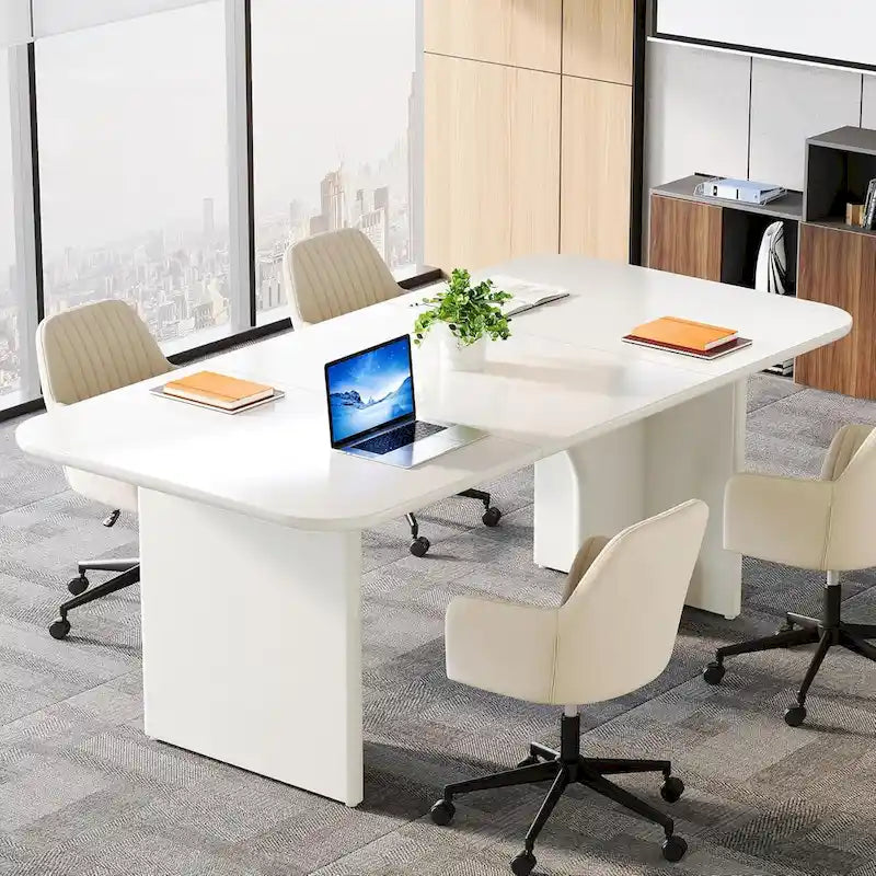 63 bureau de direction, grand bureau d'ordinateur, bureau moderne pour la maison