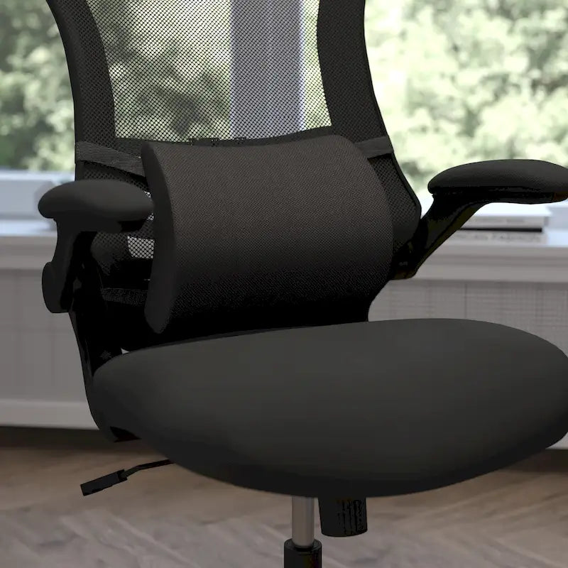 Oreiller de soutien lombaire réglable et portable pour sièges de bureau et de voiture