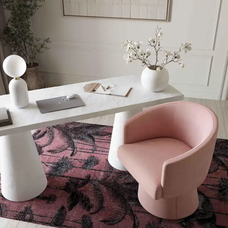 Chaise de bureau à roulettes Kristen