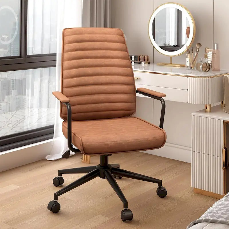 Chaise de bureau Chaise d'ordinateur Chaise de bureau à domicile de style Mid-Century