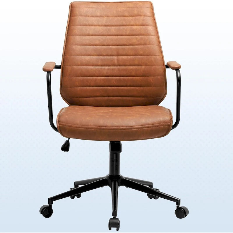 Chaise de bureau Chaise d'ordinateur Chaise de bureau à domicile de style Mid-Century