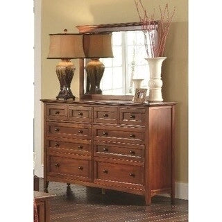 Collection Aiden de 6 meubles de chambre à coucher King en bois massif Simply Solid