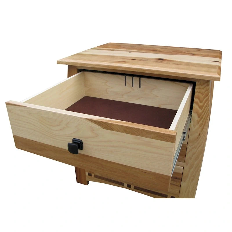 Collection de chambre à coucher 5 pièces King Simply Solid Emilian en bois massif