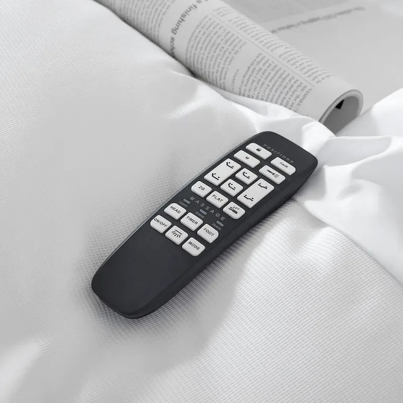 Base de lit massante réglable Nestl Premium avec télécommande sans fil