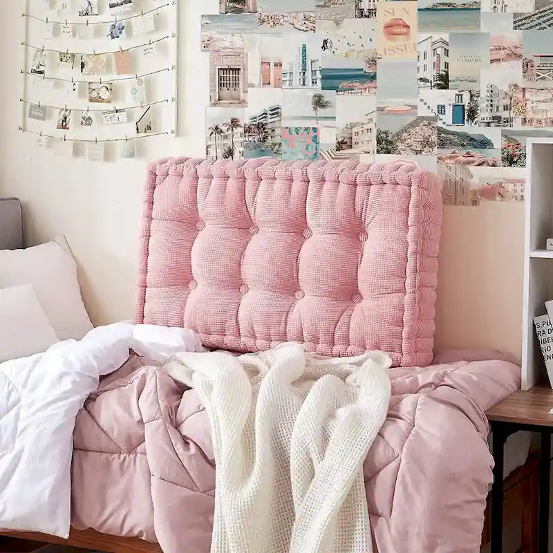 Tête de lit capitonnée très épaisse Rainha Ultra Thick Tufted College par DormCo