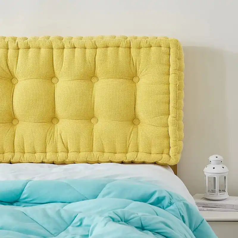 Tête de lit capitonnée très épaisse Rainha Ultra Thick Tufted College par DormCo