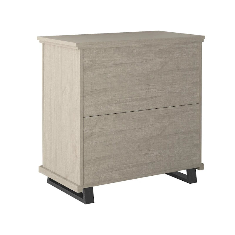 Ensemble de chambre à coucher 3 pièces de style campagnard - 2 tables de chevet et 1 commode