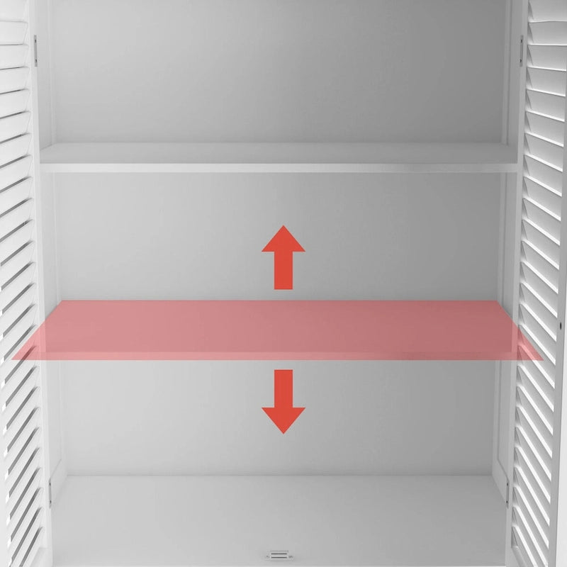Timehcee 30Meuble à chaussures Meuble de rangement avec portes Meuble bas en bois