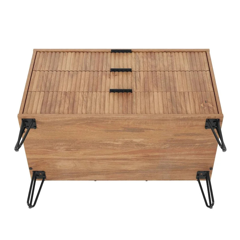 Ensemble de 2 tables de nuit/commodes Dumbo modernes standard à 3 tiroirs Manhattan Comfort