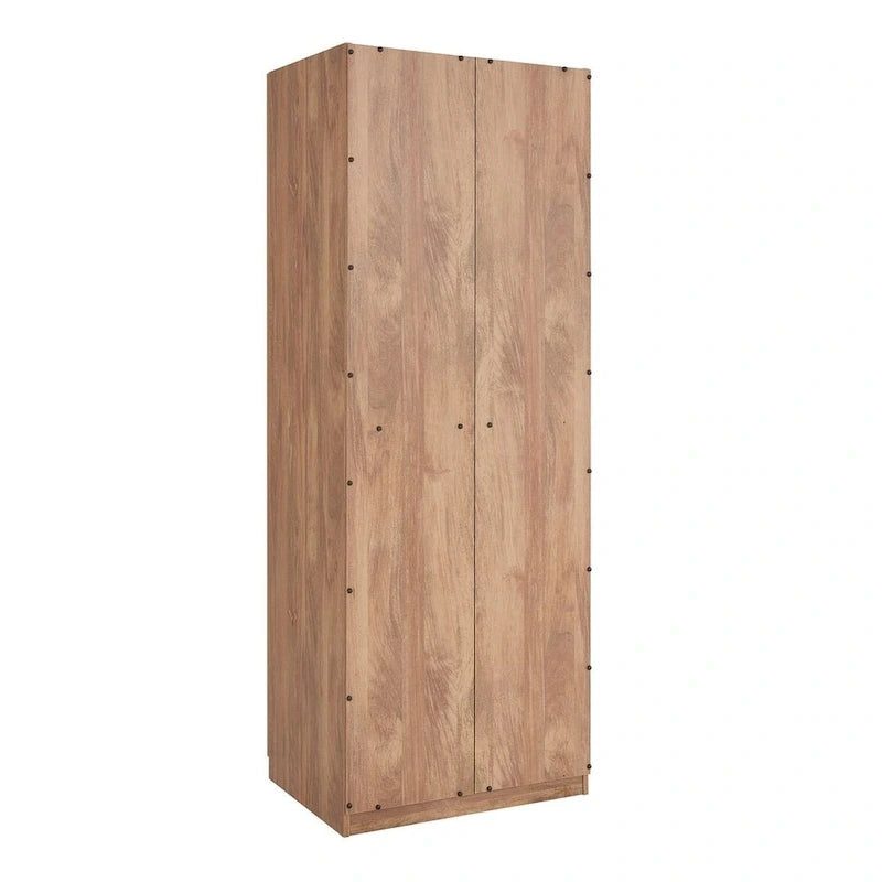 Manhattan Comfort Lee Armoire Garde-robe Moderne Autoportante 1.0 (Lot de 2)
