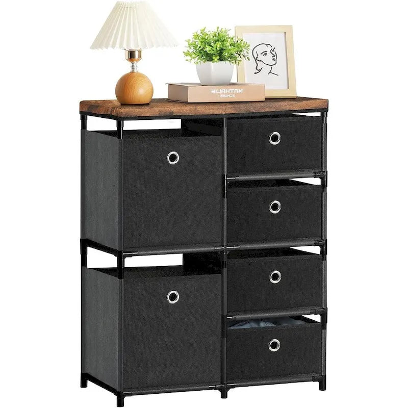 6 Organisateurs de Placard Cubiques pour Rangement, Dortoir, Chambre, Couloir