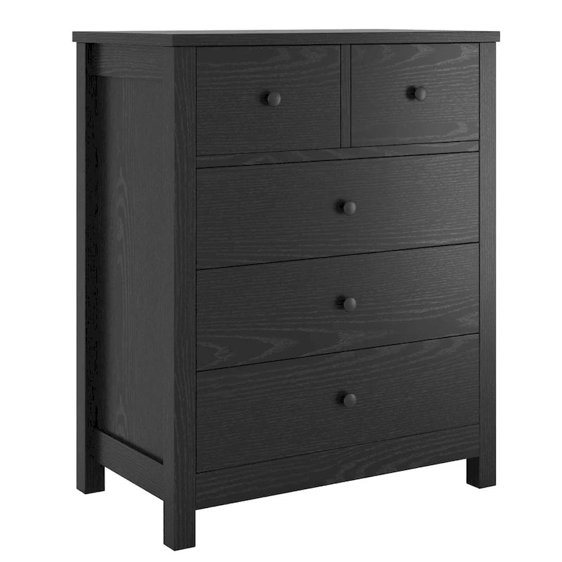 Commode à 5 tiroirs pour chambre à coucher au style moderne