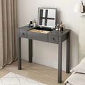 32,99 Table de rangement pour maquillage avec miroir et lumière LED
