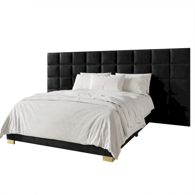 Ensemble de chambre à coucher CraftPorch avec panneaux muraux de style milieu du siècle