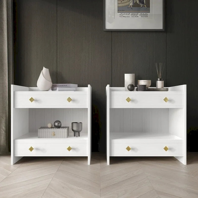Ensemble de chambre à coucher CraftPorch avec panneaux muraux de style milieu du siècle