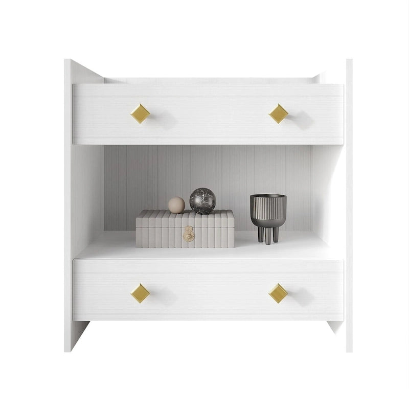Ensemble de chambre à coucher CraftPorch avec panneaux muraux de style milieu du siècle