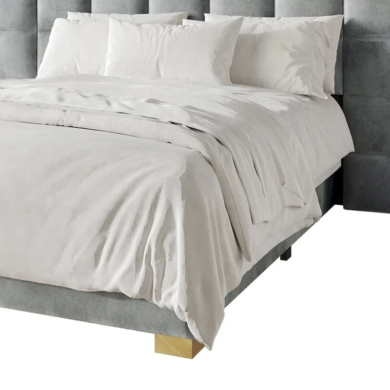 Ensemble de chambre à coucher CraftPorch avec panneaux muraux de style milieu du siècle