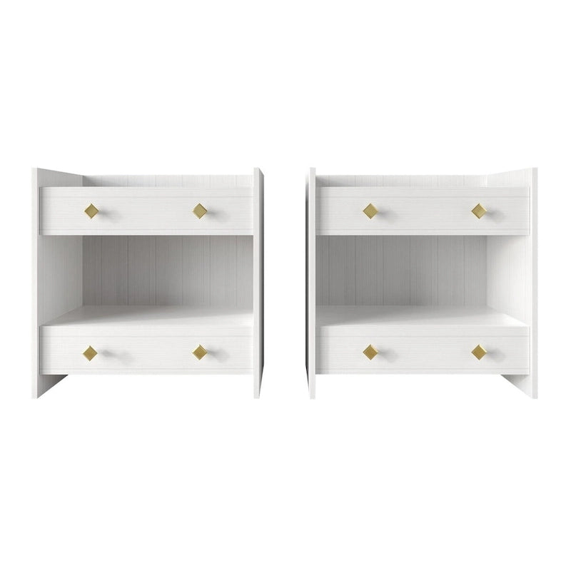 Ensemble de chambre à coucher CraftPorch avec panneaux muraux de style milieu du siècle