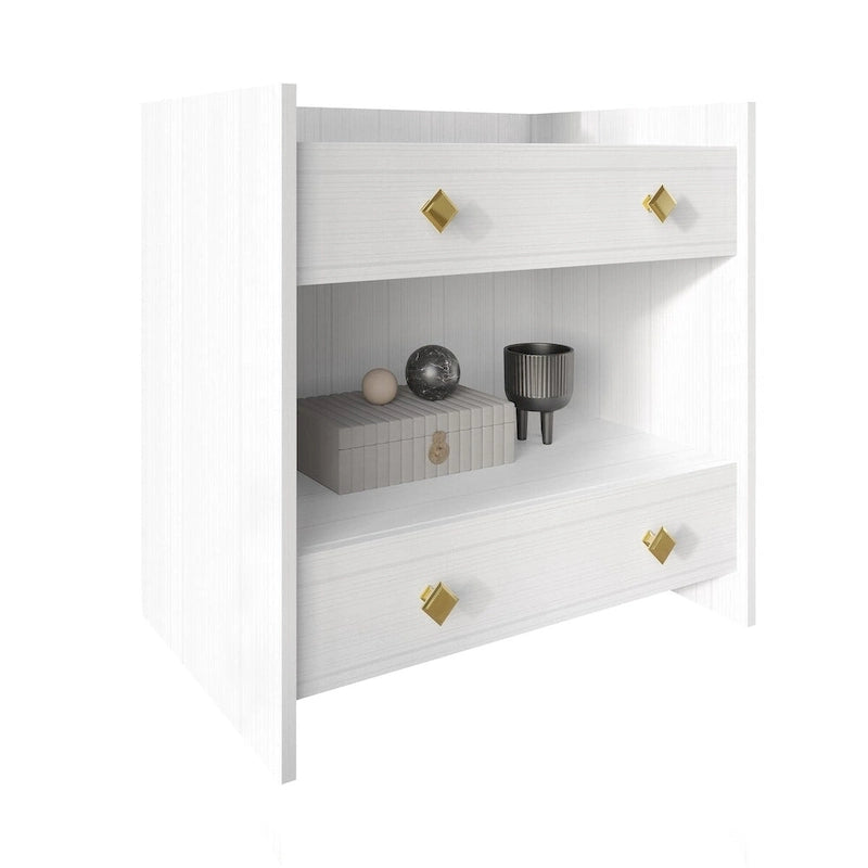 Ensemble de chambre à coucher CraftPorch avec panneaux muraux de style milieu du siècle