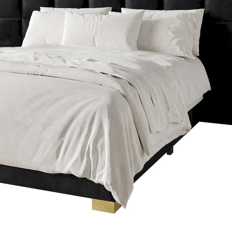 Ensemble de chambre à coucher CraftPorch avec panneaux muraux de style milieu du siècle