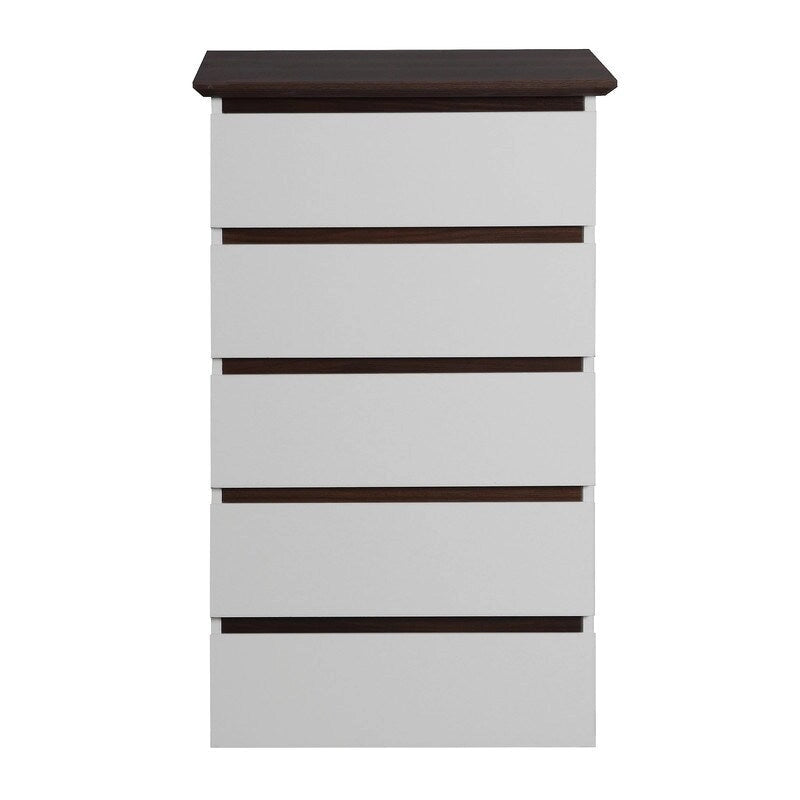 Une commode de rangement moderne à 5 tiroirs