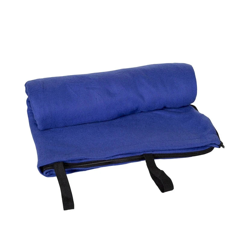 Sac de couchage en polaire Stansport - Bleu