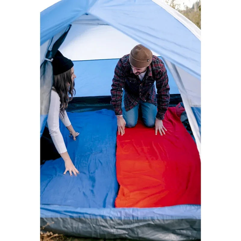 Sac de couchage en polaire Stansport - Bleu