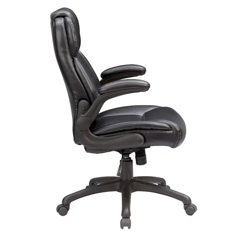 Fauteuil de bureau ergonomique à dossier haut Sealy Atlas avec accoudoirs rembourrés