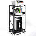 Meuble d'imprimante mobile à 3 niveaux - 19Px 14Lx 40H