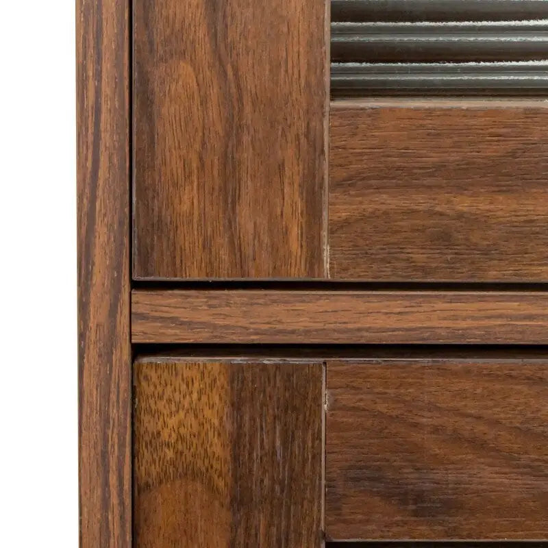 Meuble de rangement de bureau avec portes vitrées modernes, bibliothèque anti-poussière