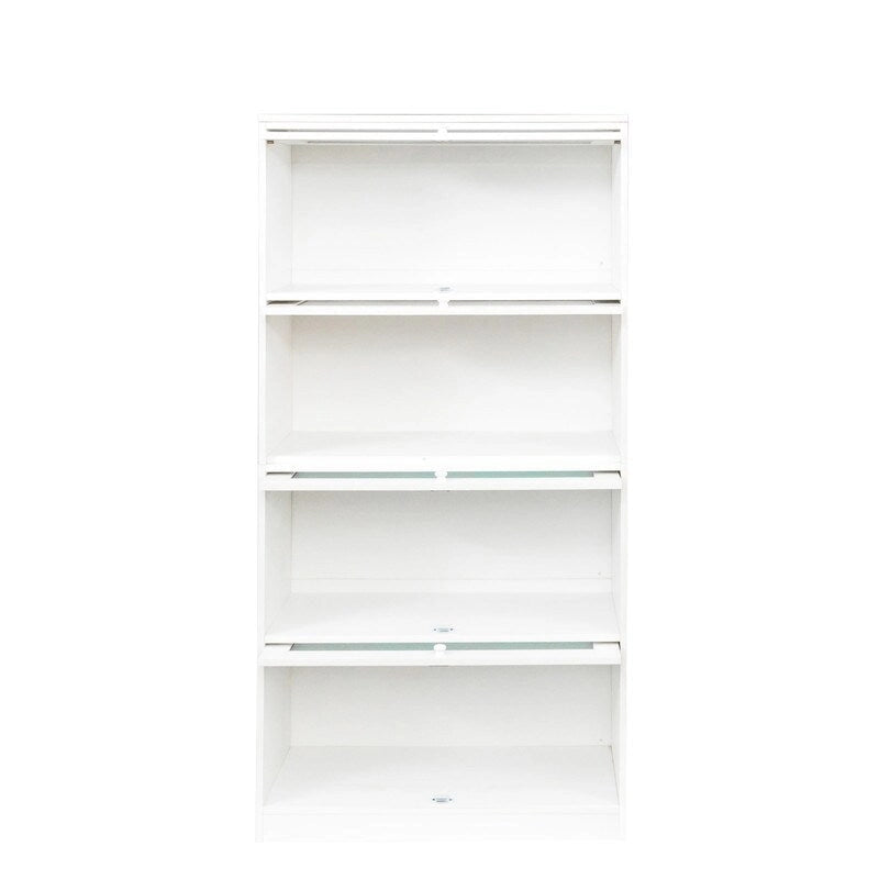 Meuble de rangement de bureau avec portes vitrées modernes, bibliothèque anti-poussière