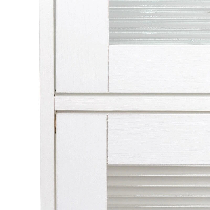 Meuble de rangement de bureau avec portes vitrées modernes, bibliothèque anti-poussière