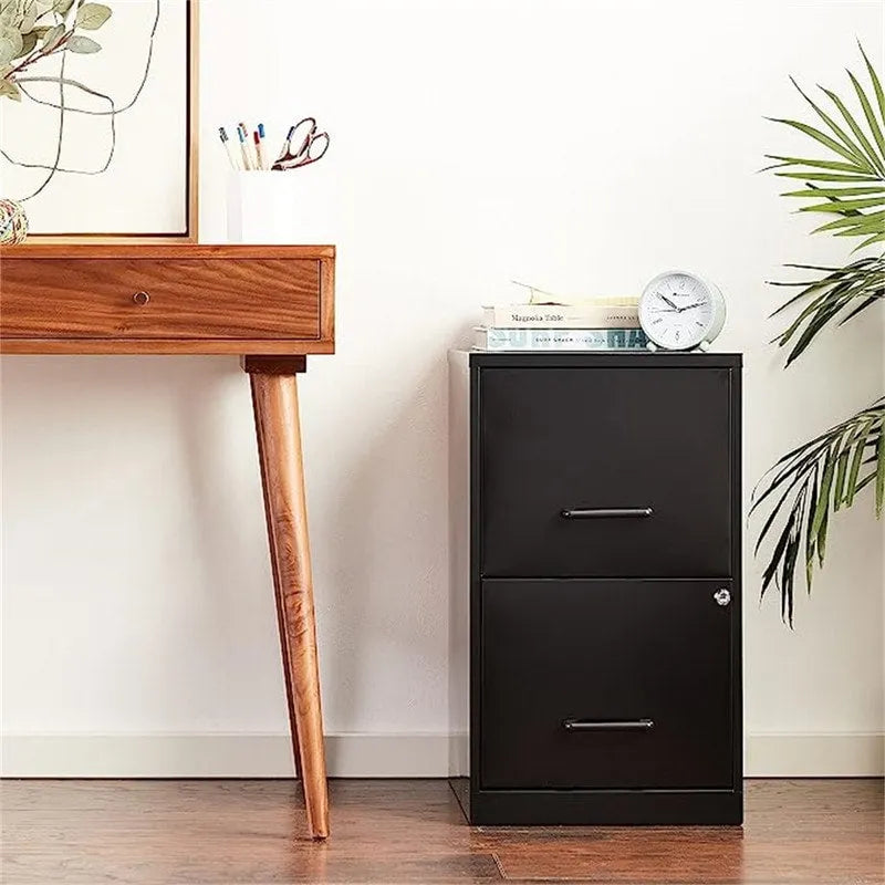 Meuble de classement profond à 2 tiroirs - 14,5P x 18L x 25H
