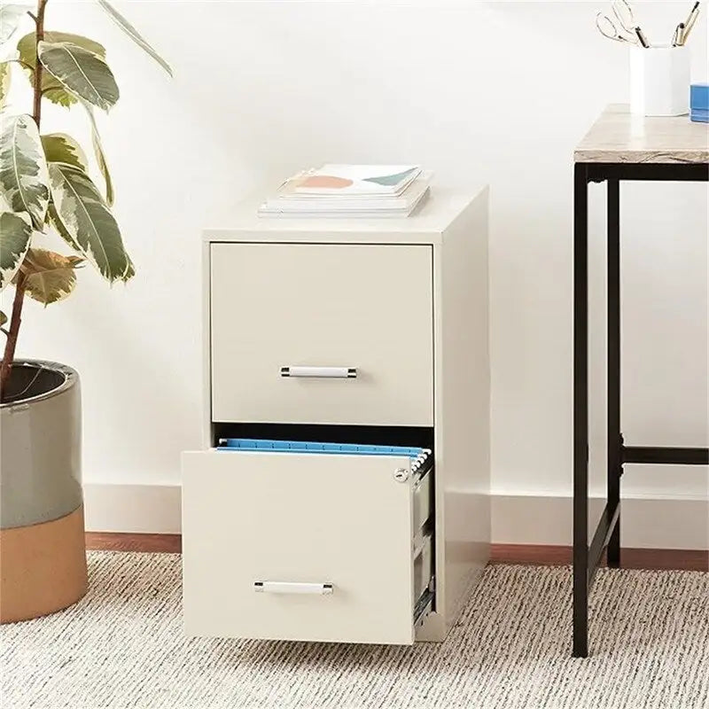 Meuble de classement profond à 2 tiroirs - 14,5P x 18L x 25H