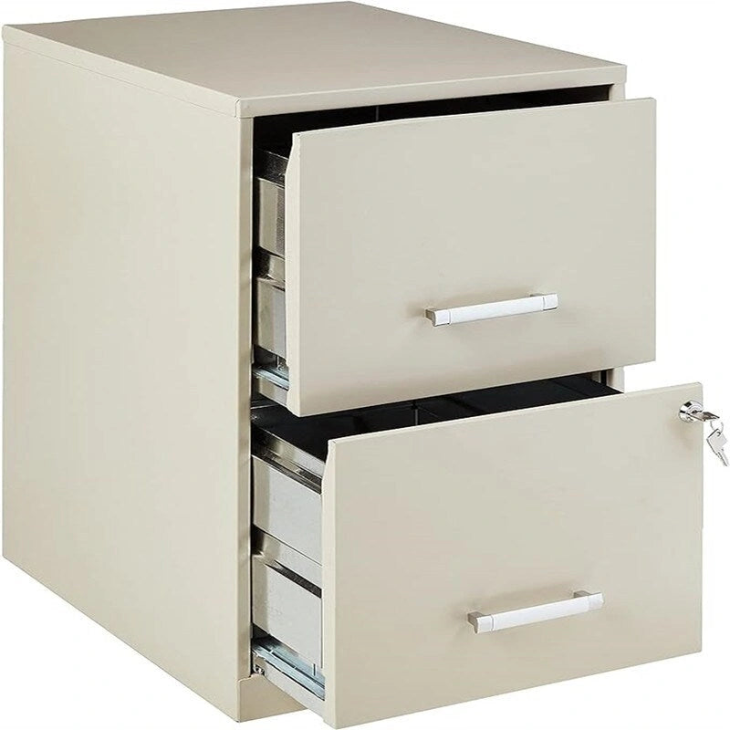Meuble de classement profond à 2 tiroirs - 14,5P x 18L x 25H