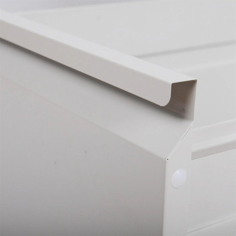 Classeur métallique vertical à 4 tiroirs avec serrure pour bureau à domicile