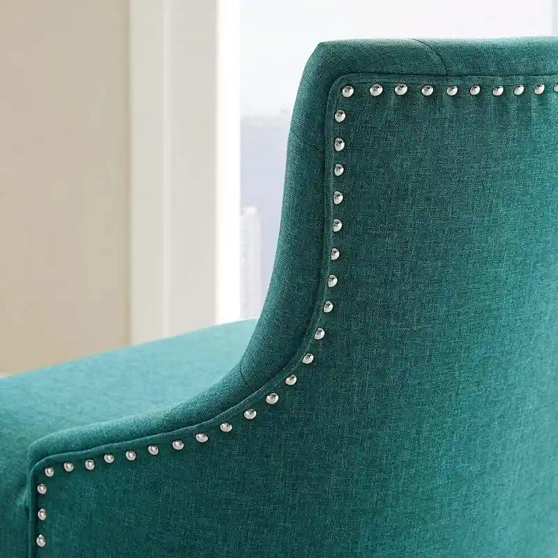 Chaise de bureau pivotante rembourrée en tissu, Carson Carrington Lagefors